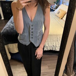 Canyon River Blues vintage western vest